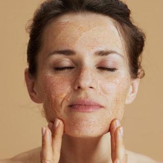 Peel applied to the face